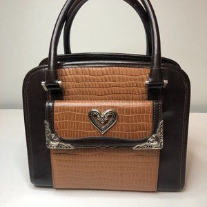 Langdon Leather handbag brown